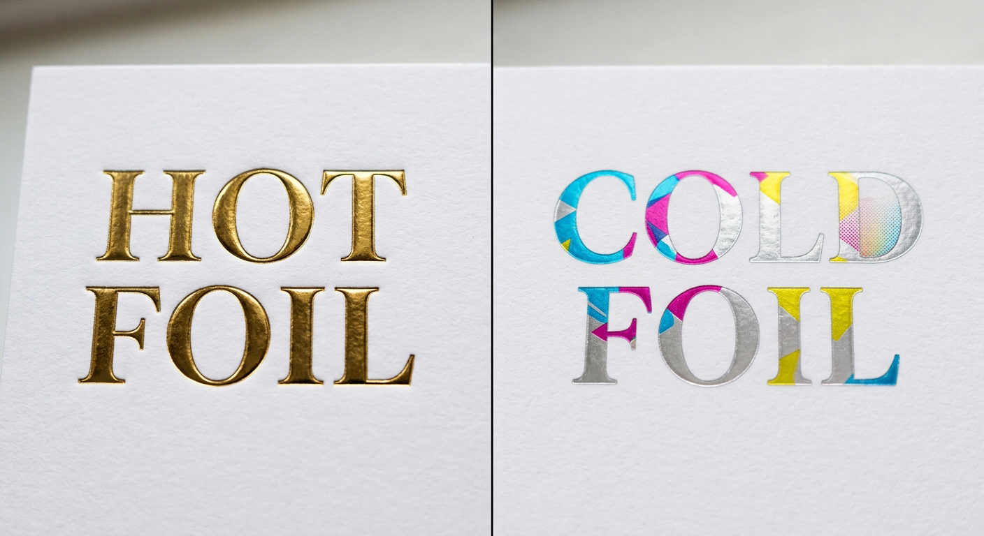 Hot Foil vs Cold Foil